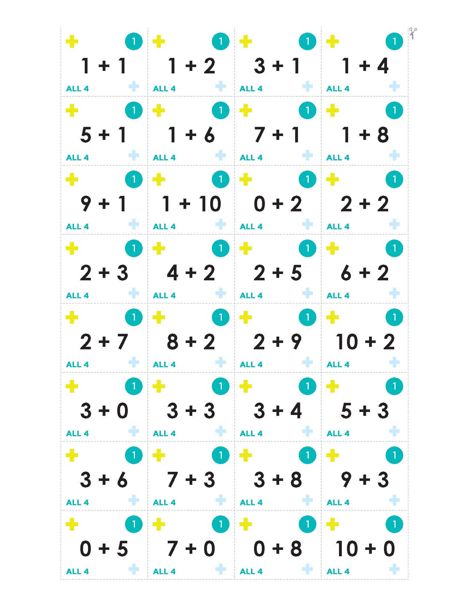 Addition - All 4 – The MathImagine Foundation